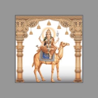 Aai Shree Momai Maa - Drashti Ceramics - 1 pc. - 2276