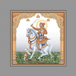 Vachhara Dada - Drashti Ceramics - 1 pc. - 2278