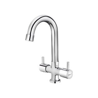 Alixir - NEWO Series - Central Hole Basin Mixer with Reg. Swinging Spout