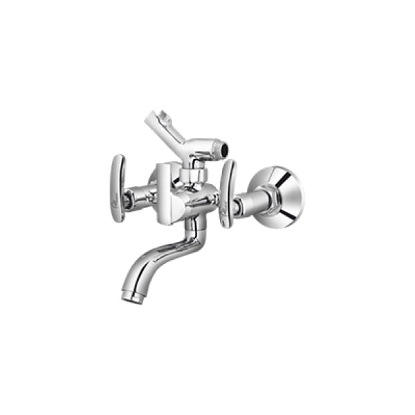 Alixir - NANO Series - Wall Mixer with Crutch for Telephonic Shower