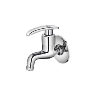 Alixir - NANO Series - Washing Machine Bib Cock with Wall Flange