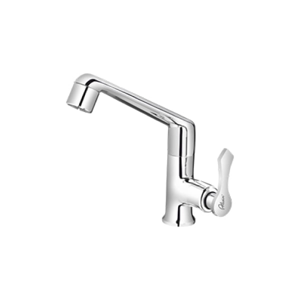 Alixir - CRYSTAL Series - Sink Cock with Regular Swinging Spout