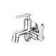 Alixir - CRYSTAL Series - 2 Way Bib Cock with Wall Flange
