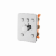 AGL Bathware - 5-Way Thermostatic Diverter - 5 Outlet Thermostatic Push Button Multifunctional Diverter 251638CP
