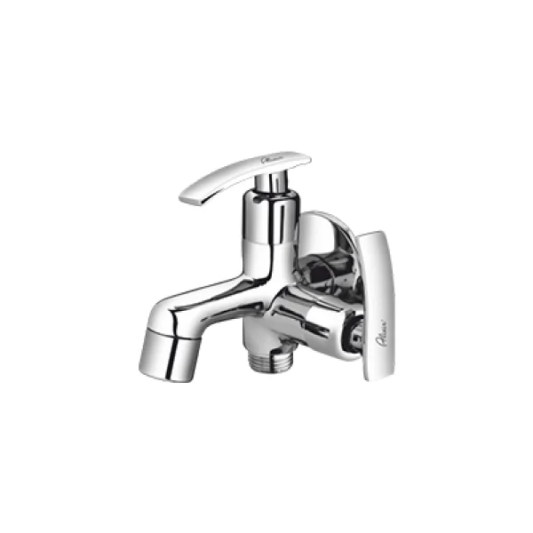 Alixir - HDS Series - 2 Way Bib Cock with Wall Flange