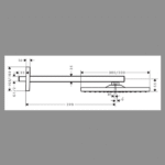 Hansgrohe - Overhead shower 300 1jet - Art. no. 26238000 - Image 3