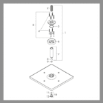 Hansgrohe - Overhead shower 300 1jet - Art. no. 26250000 - Image 3