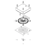 Hansgrohe - Overhead shower 2601jet - Art No 26472000 - Image 3