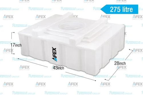 275 Litre - Apex - Loft Water Tank