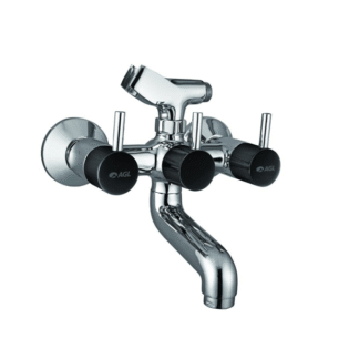 AGL Bathware - Black Stik Series - Wall Mixer Telephhonic 291205BL