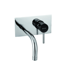 AGL Bathware - Black Stik Series - Single Lever Built-In Basin Mixer 291216BL