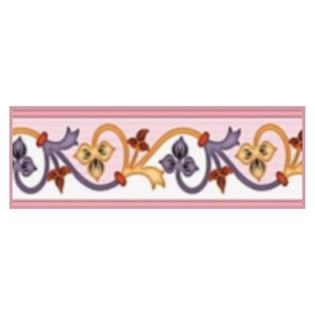 Drashti Ceramic - Digital Border Tiles - 250 x 75 mm - 3006