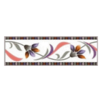 Drashti Ceramic - Digital Border Tiles - 250 x 75 mm - 3007