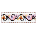 Drashti Ceramic - Digital Border Tiles - 250 x 75 mm - 3008