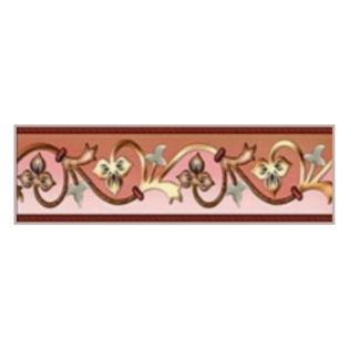 Drashti Ceramic - Digital Border Tiles - 250 x 75 mm - 3013