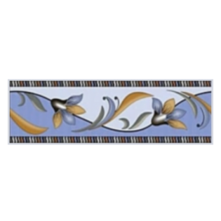 Drashti Ceramic - Digital Border Tiles - 250 x 75 mm - 3016