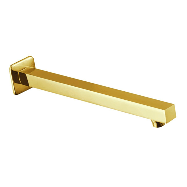 AGL Bathware - Flavia Golden Series - Shower Arm 18" Square 301664GL