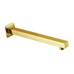 AGL Bathware - Denver Golden Series - Shower Arm 18" Square 301664GL