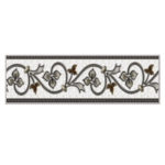 Drashti Ceramic - Digital Border Tiles - 250 x 75 mm - 3018