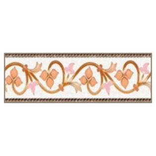 Drashti Ceramic - Digital Border Tiles - 250 x 75 mm - 3020