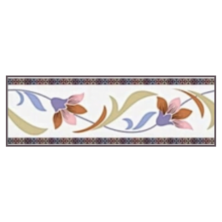 Drashti Ceramic - Digital Border Tiles - 250 x 75 mm - 3022