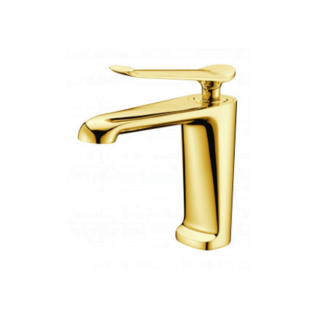 AGL Bathware - Flavia Gold Series - Single Lever Basin Mixer 302212GL