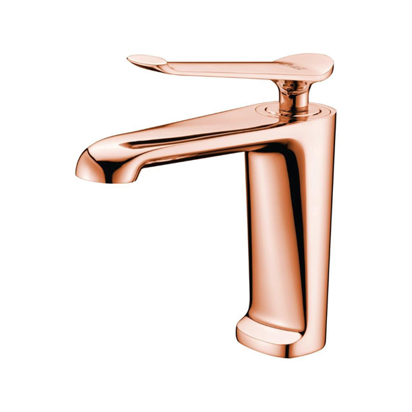 AGL Bathware - Flavia Rose Gold Series - Single Lever Basin Mixer 302212RG