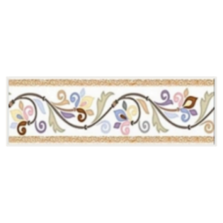 Drashti Ceramic - Digital Border Tiles - 250 x 75 mm - 3024