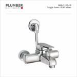 Plumber - Aura Series - Single Lever Wall Mixer with 'L' Bend - ARA-3101LB