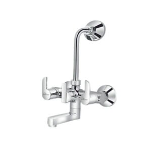 Alixir - RODIUM Series - Wall Mixer with Bend for Overhead Shower