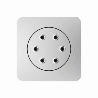 AGL Bathware - Body Massage Shower - Body Jet Square ABS Type 332654CP