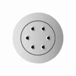 AGL Bathware - Body Massage Shower - Body Jet Square ABS Type 332655CP