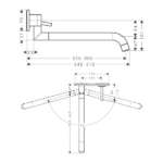 Hansgrohe Single lever kitchen mixer Art. no. 38815000 - Image 2