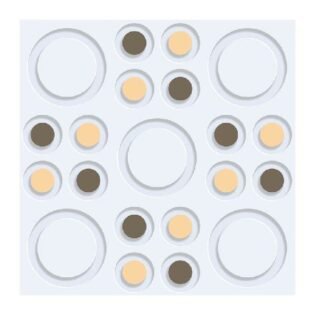 NARMADA - Polished Tiles - 3D-01 - 600 x 600 mm