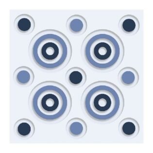 NARMADA - Polished Tiles - 3D-17 - 600 x 600 mm