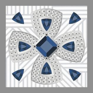 NARMADA - Polished Tiles - 3D-30 - 600 x 600 mm