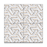 Narmada Polished Floor Tiles - 3D-728 - 600 x 600 mm