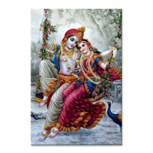 Radhe Krishna - Tactile Dekor - 1pc. - God Tiles - 4001