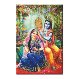 Radhe Krishna - Tactile Dekor - 1pc. - God Tiles - 4005