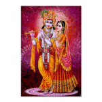 Radhe Krishna - Tactile Dekor - 1pc. - God Tiles - 4008