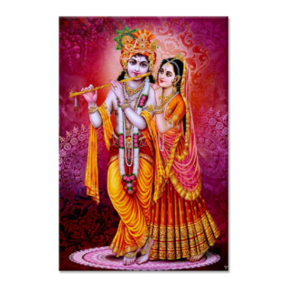 Radhe Krishna - Tactile Dekor - 1pc. - God Tiles - 4008