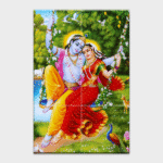 Radhe Krishna - Tactile Dekor - 6pc. - God Tiles - 4011 - 1200 x 1800 mm