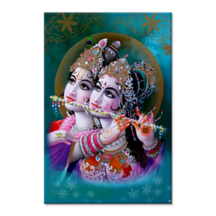 Radhe Krishna - Tactile Dekor - 1pc. - God Tiles - 4012