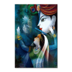 Radhe Krishna - Tactile Dekor - 1pc. - God Tiles - 4013