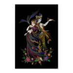 Radhe Krishna - Tactile Dekor - 1pc. - God Tiles - 4014