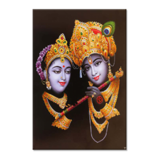 Radhe Krishna - Tactile Dekor - 1pc. - God Tiles - 4016
