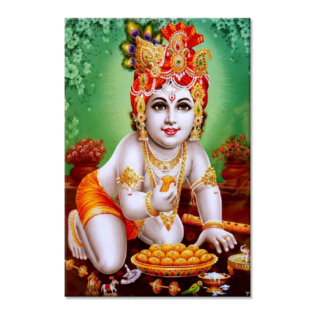 Lord Bal Krishna - Tactile Dekor - 1pc. - God Tiles - 4018