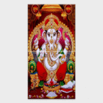 Lord Shree Ganesh - Tactile Dekor - 2pc. - God Tiles - 4103