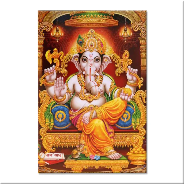 4104 Lord Shree Ganesh - Tactile Dekor - 1pc. - God Tiles - 4104
