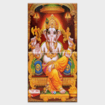 Lord Shree Ganesh - Tactile Dekor - 2pc. - God Tiles - 4104